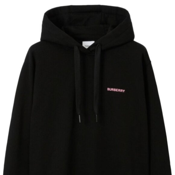 Burberry Logo Cotton Hoodie - Picture 1 of 4